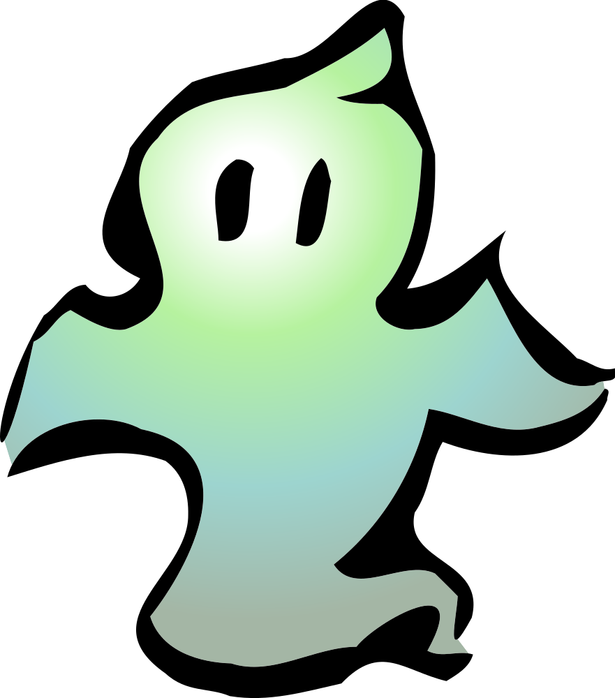 OnlineLabels Clip Art Ghost Icon